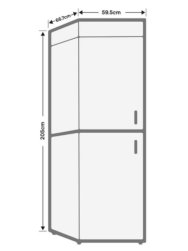 Haier HDPW5620ANPD 70/30 Total No Frost Fridge Freezer, A-Rated, Wifi - Inox - Image 7